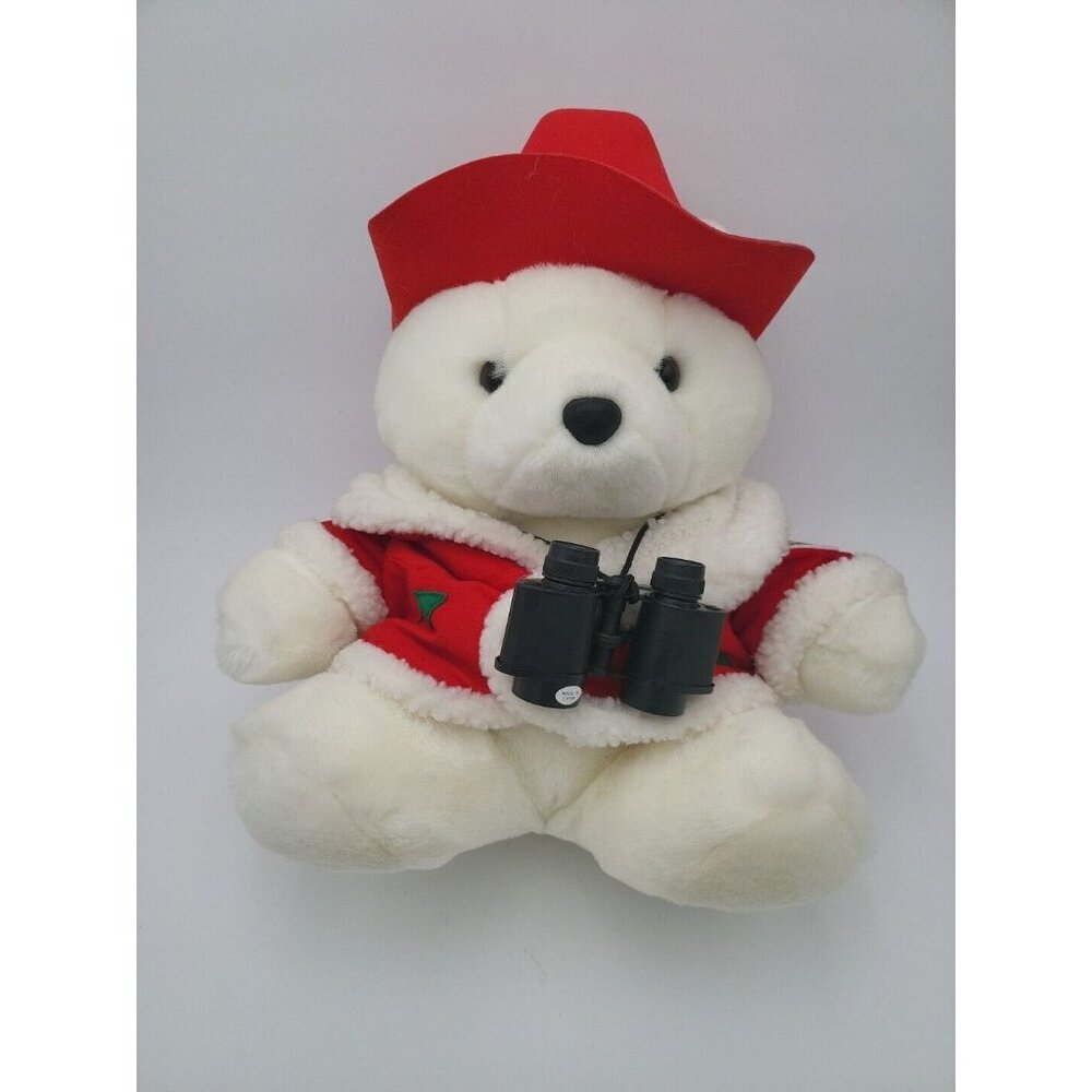1995 Dayton Hudson Santa Bear Spruce‎ Up the Earth Conservation Corp With Bag